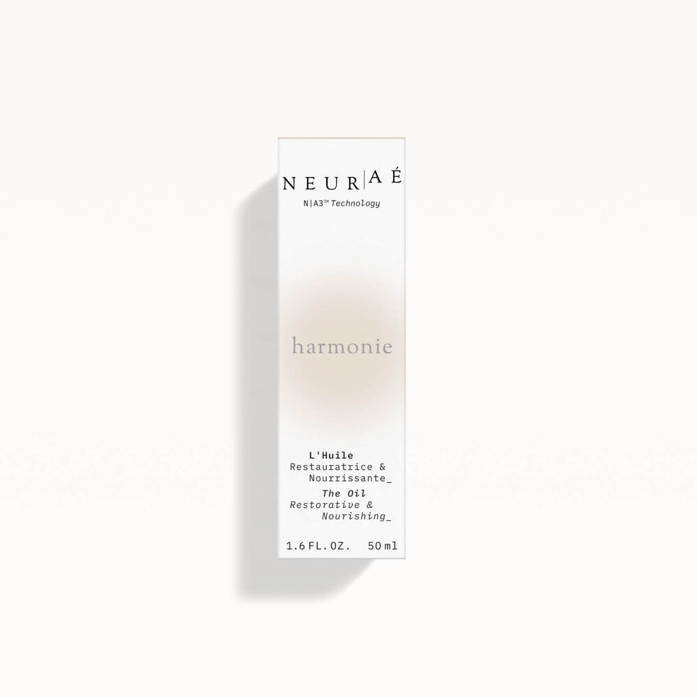The harmonie oil neuraé packaging