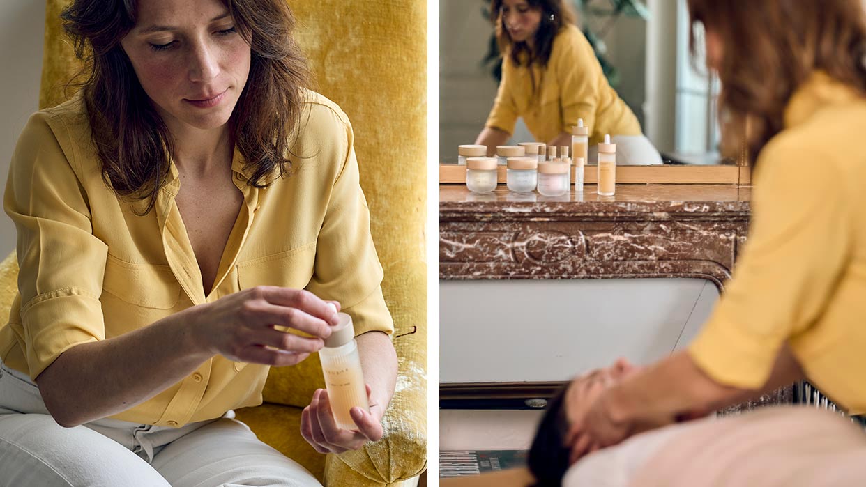 Facialist Jeane Casimir shares her massages with Neuraé harmony serum